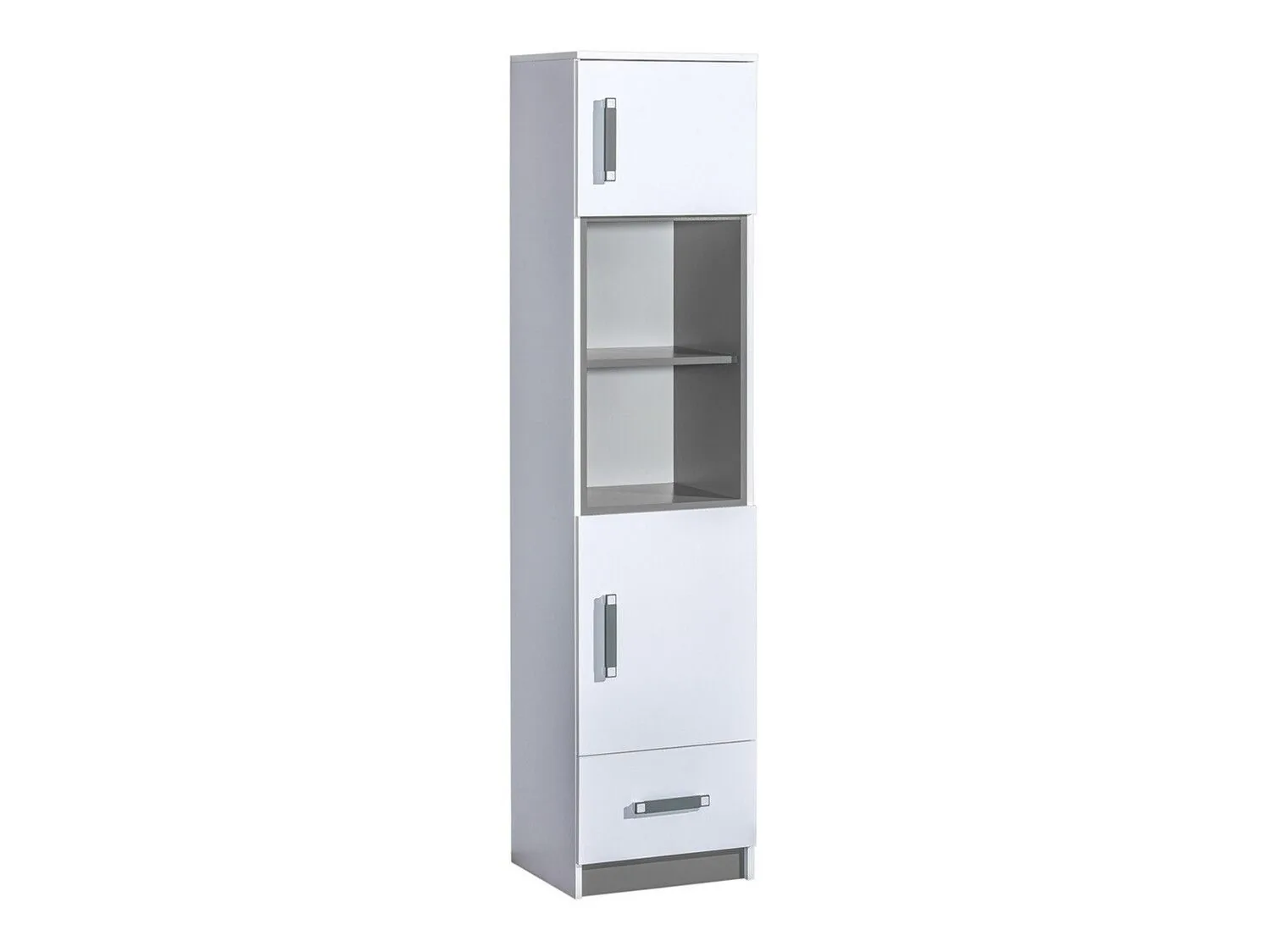 Estantería Lorlare 102 (Blanco + Gris)