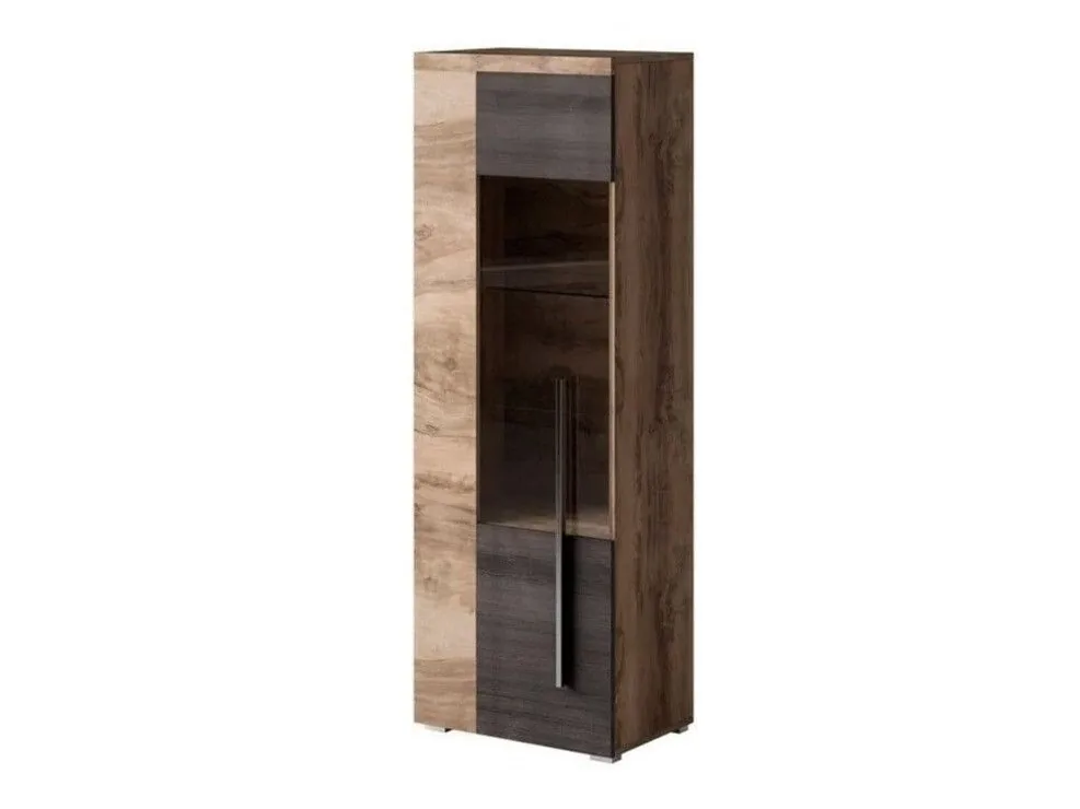Estantería Sorciro 104 (Nuez + Roble oscuro)
