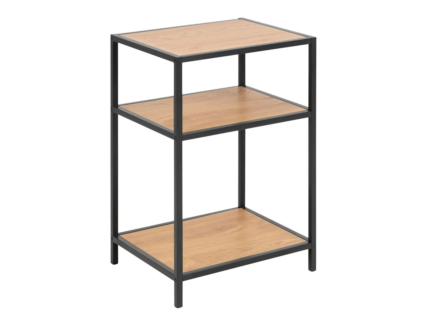 Mesa auxiliar Norsica Sevferi 114 (Roble salvaje + Negro)