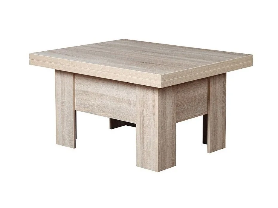 Mesa de centro convertible Stanton 102 (Roble Sonoma)