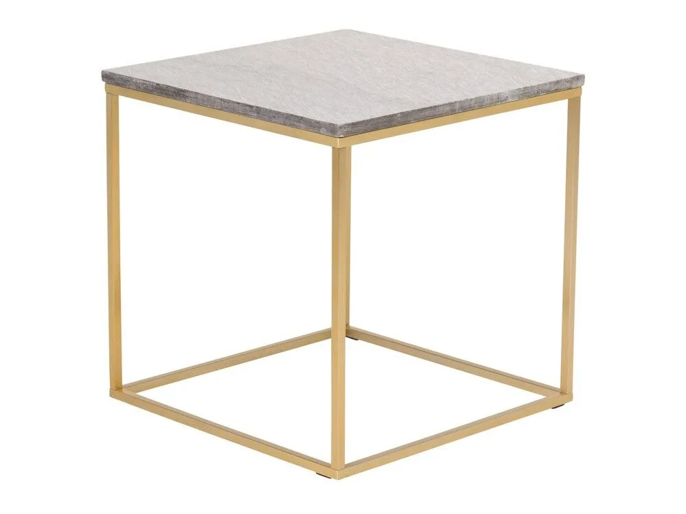 Mesa de centro Dallas 178 (Mármol negro + Latón)