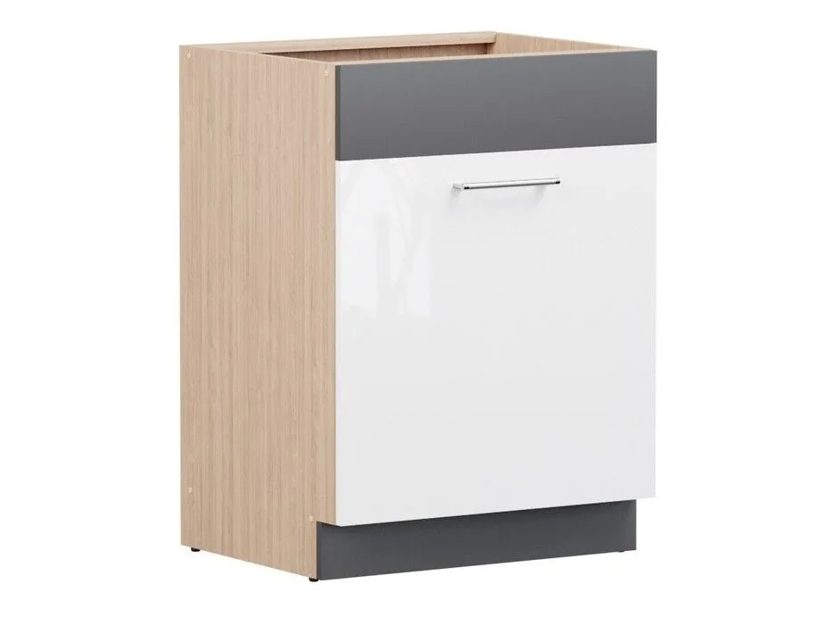 Mueble lavabo modular con puertas Mode White 115