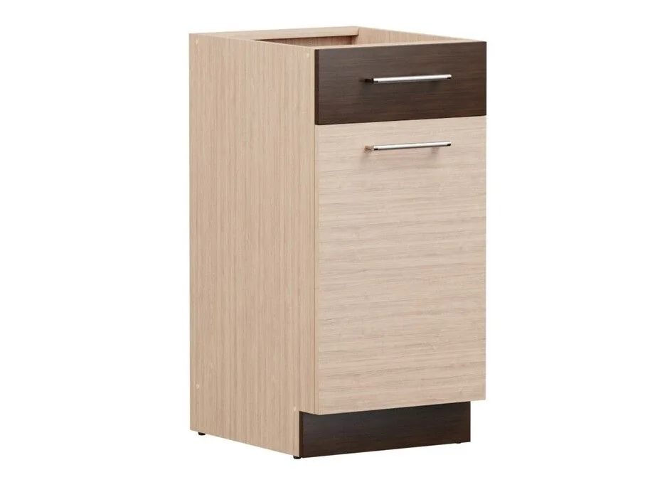 Mueble modular con cajón y puertas. Mode Light 110