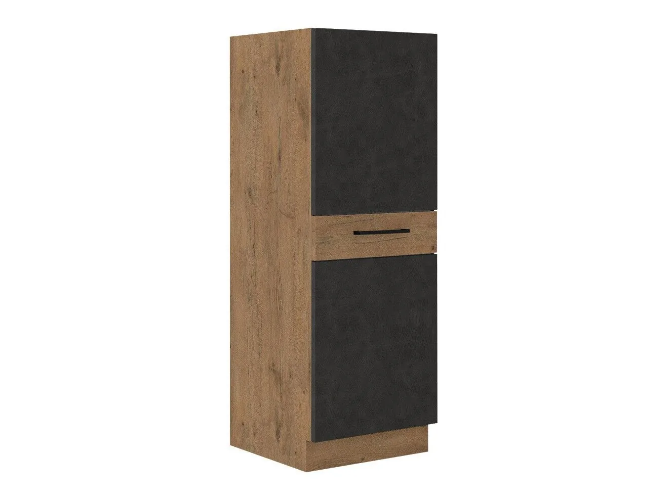 Mueble modular con cajón y puertas. Wood Grey 100
