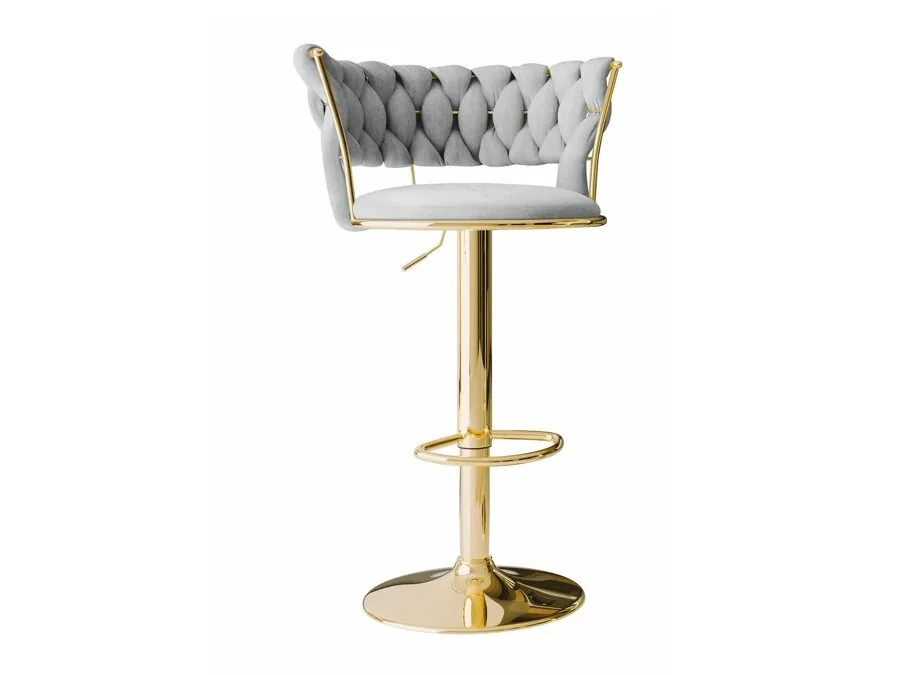 Silla de barra Comfivo Hilaritas II (Gris)