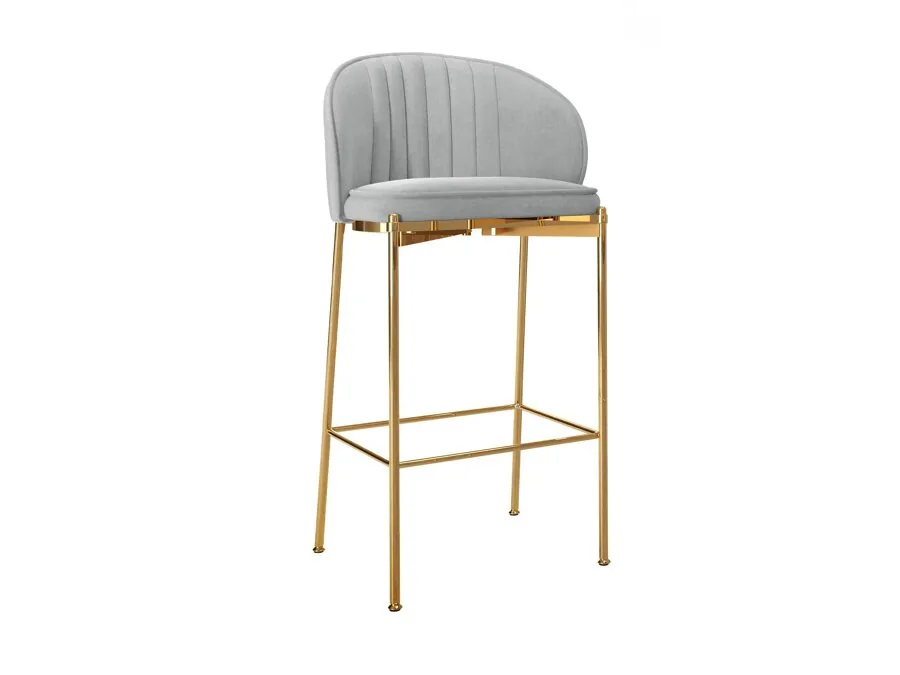 Silla de barra Comfivo Hilaritas VI (Gris)