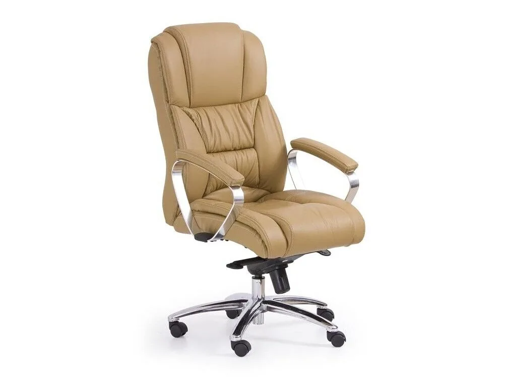 Silla de oficina Houston 595 (De color marrón claro)
