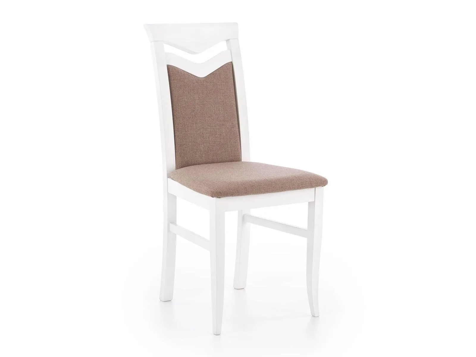 Silla Houston 578 (Blanco + De color marrón claro)