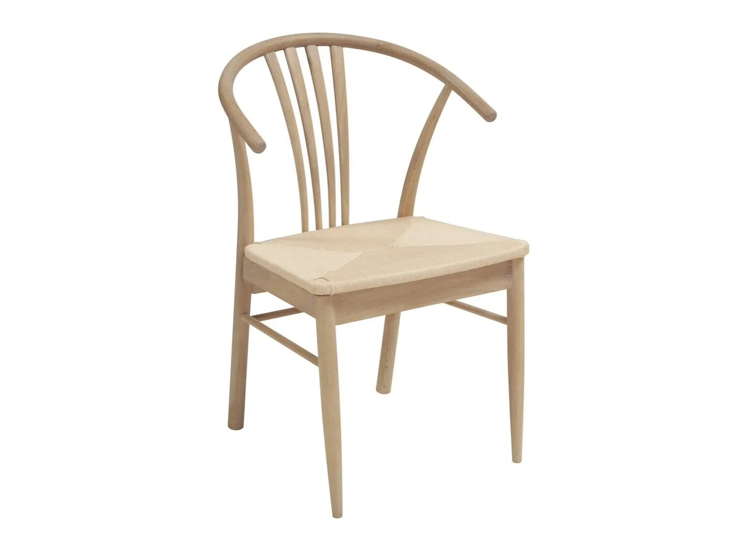 Silla Norsica 463 (Roble blanqueado + De color marrón claro)