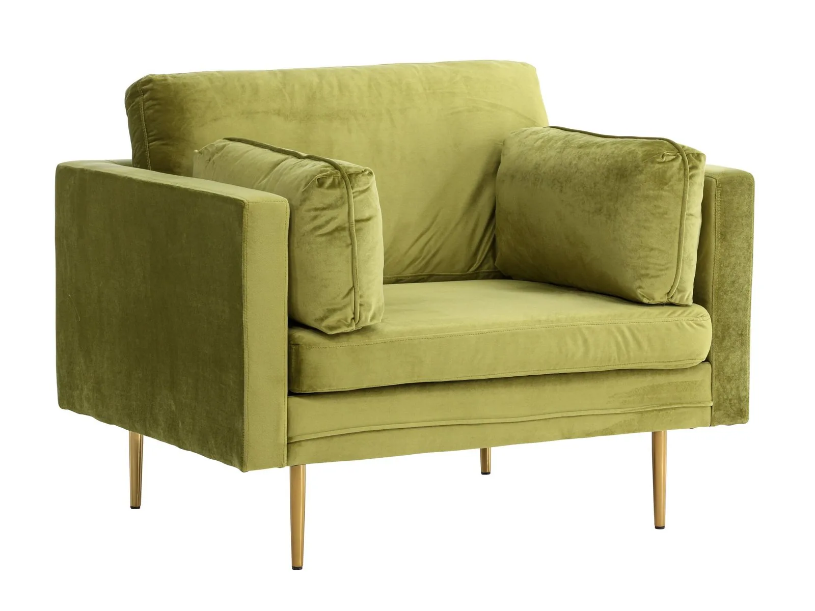 Sillón Dallas 100 (Verde + Marrón)
