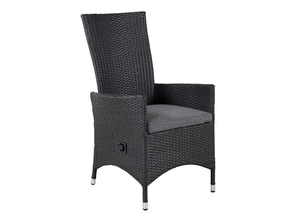 Sillón plara exterior Dallas 735 (Negro + Gris)