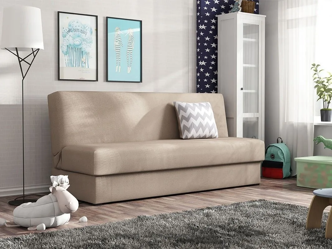 Sofá cama Columbus 119 (Enjoy 2 + Estampado gris)