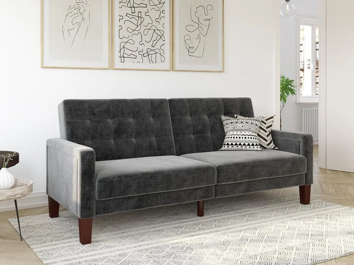 Sofá cama Tulsa 128 (Gris)