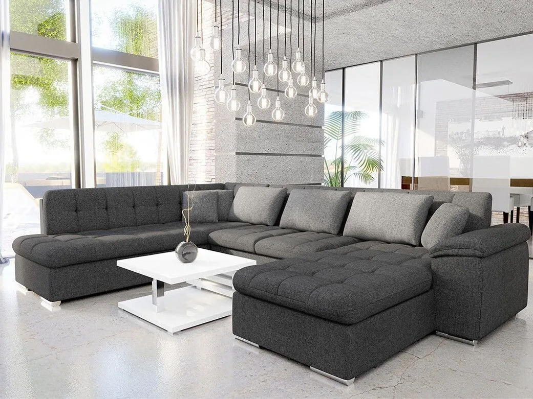 Sofá rinconero Comfivo Gemma III (Lux 06 + Lux 06 + Lux 05)